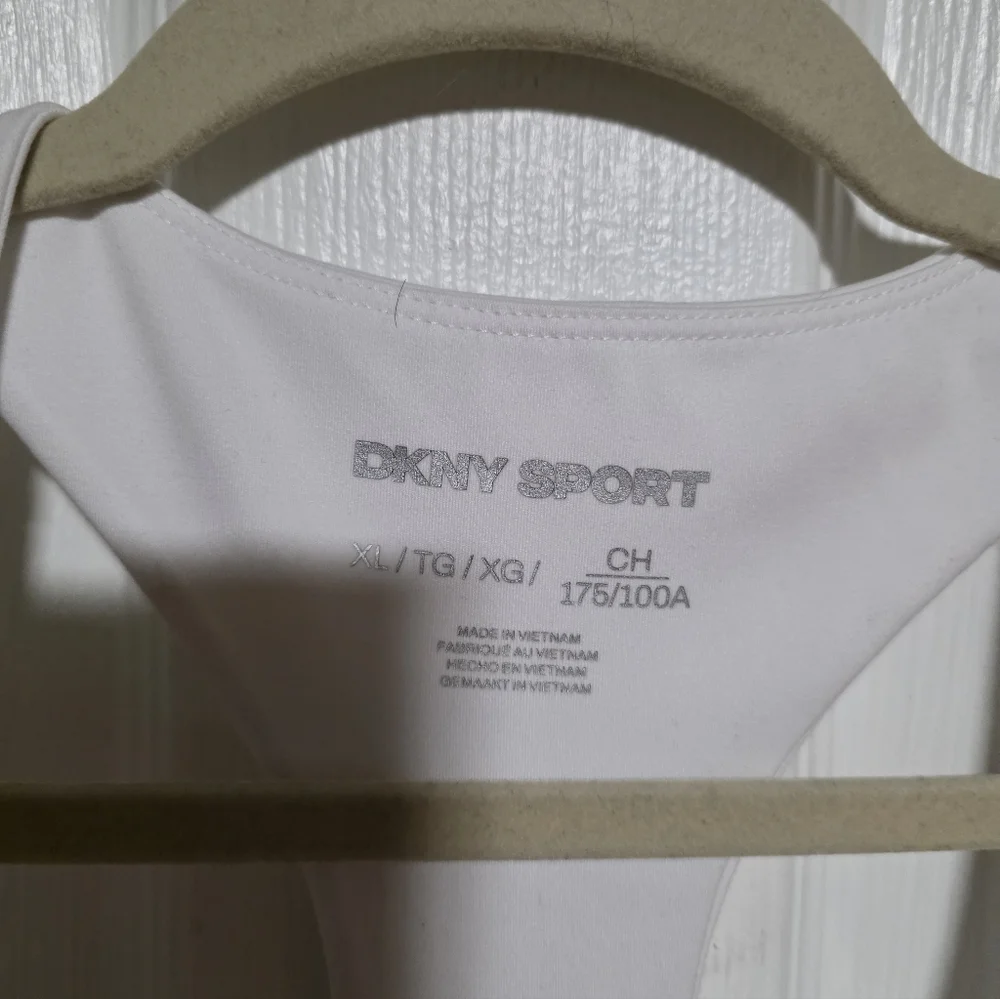 NEW ....White Racerback Tank Top - Picture 3 of 7